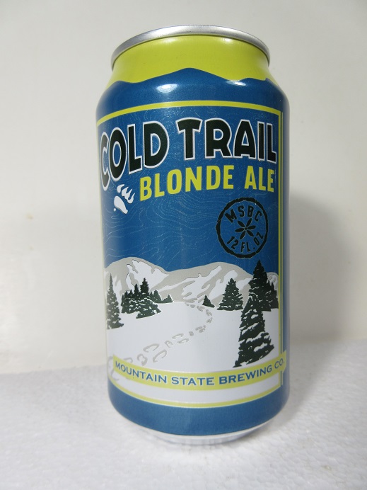 Mountain State - Cold Trail Blonde Ale - Click Image to Close